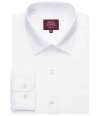 BK590 7979 Brook Taverner Ortona Classic Fit Long Sleeve Shirt White colour image